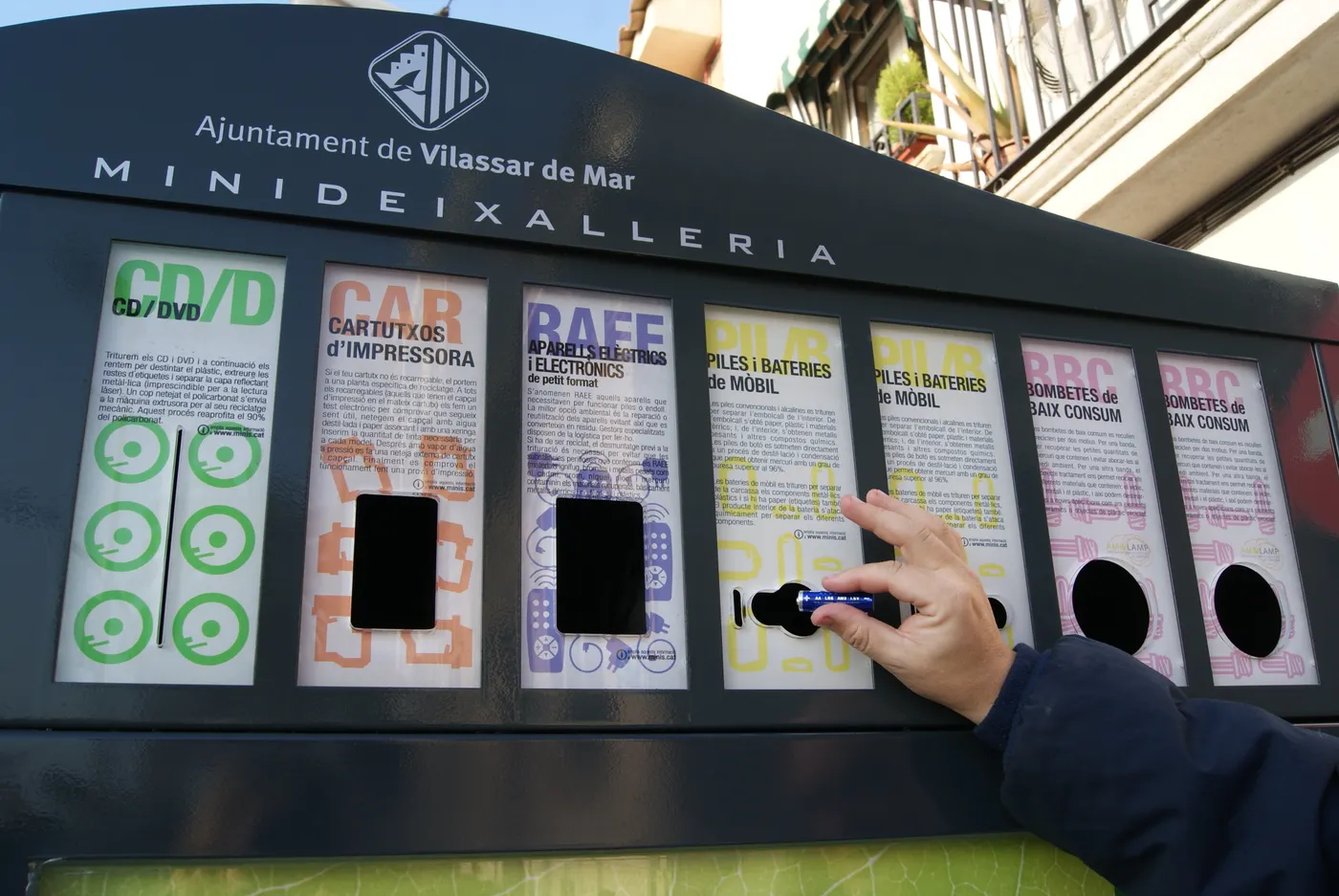 Les minideixalleries urbanes des del 2011 ja han recollit més de 6.000 kg de residus especials d’àmbit domèstic