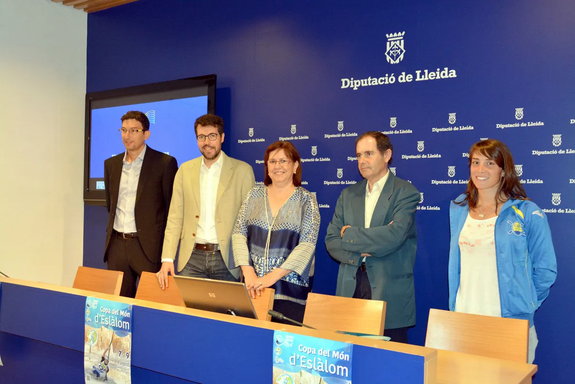Presentació de la Copa del Món 2015 d'eslàlom