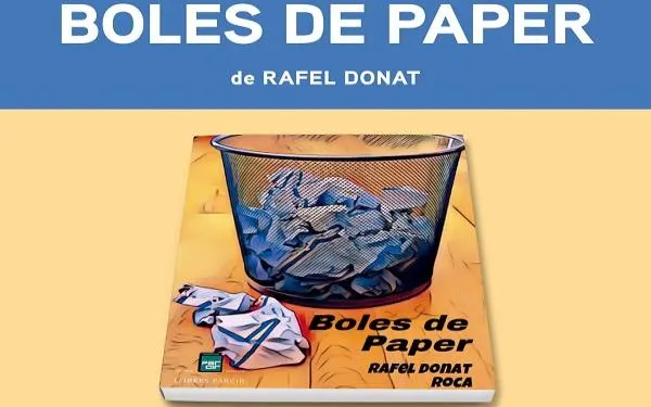 Rafel Donat presenta el llibre ‘Boles de paper’ aquest dimarts al Museu Etnogràfic d’Altafulla
