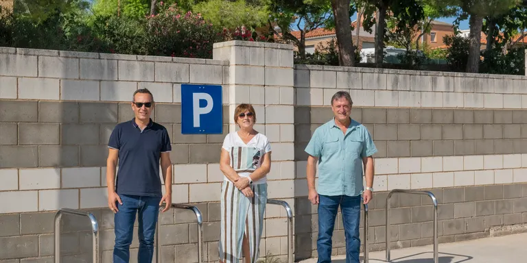 Comencen les activitats de la Setmana de la Mobilitat amb la inauguració d’un aparca bicicletes al camp de futbol