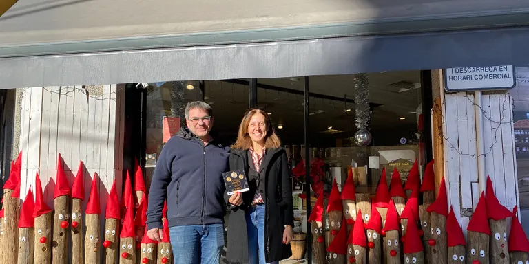 Fruits Taribó guanya el quinzè Concurs d'aparadors de Solsona