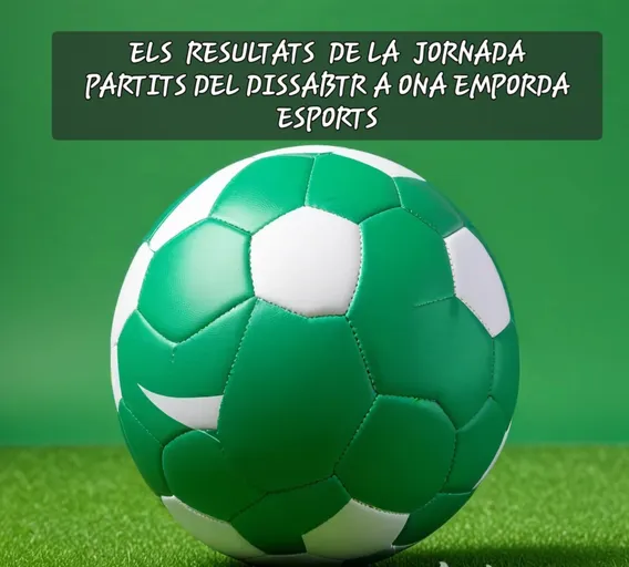 ELS RESULTATS DEL DISSABTE