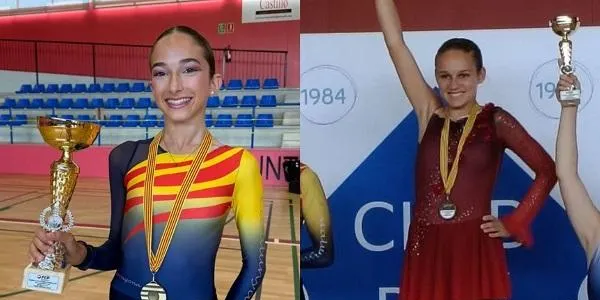 Doblet de medalles d’or per al patinatge artístic del Baix Gaià en la Copa Catalana celebrada a Tremp