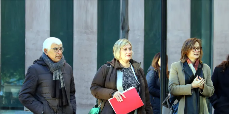 Vergés diu en entrar al jutjat que la vacunació de guàrdies civils i policies nacionals es va fer amb criteris sanitaris