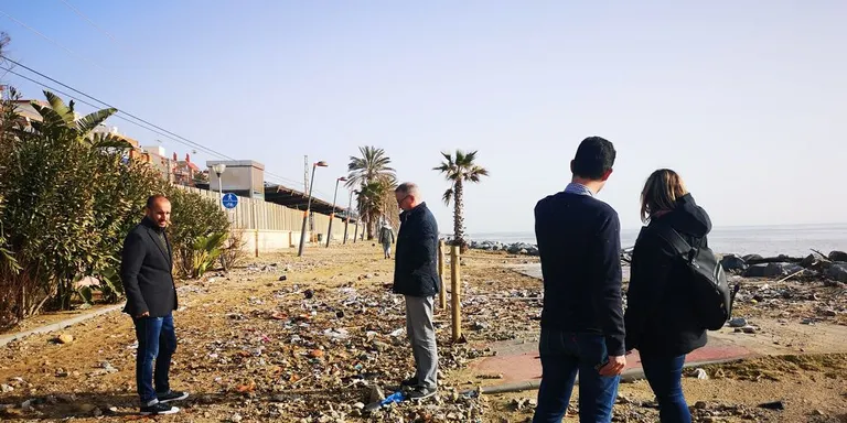 L’Ajuntament està avaluant els danys del temporal ‘Glòria’ a Vilassar de Mar