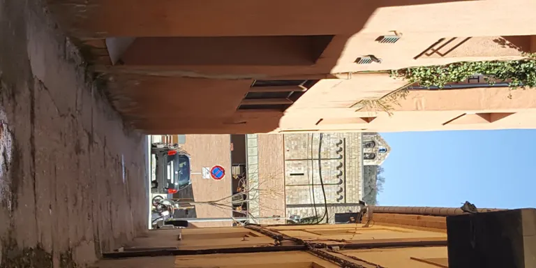 A punt les obres de remodelació al carrer de l'Escorxador de la Seu