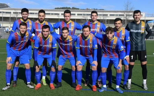 El CF Caldes empata i s’allunya de la zona de descens