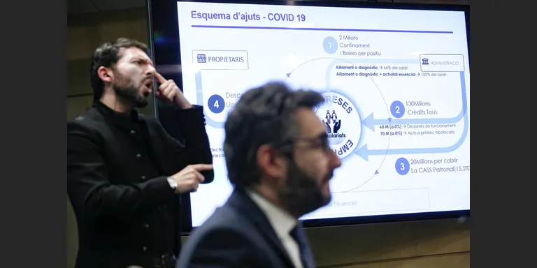 Prop de 200 milions d’euros a Andorra en el primer paquet de mesures per pal·liar els efectes de la situació d’emergència sanitària