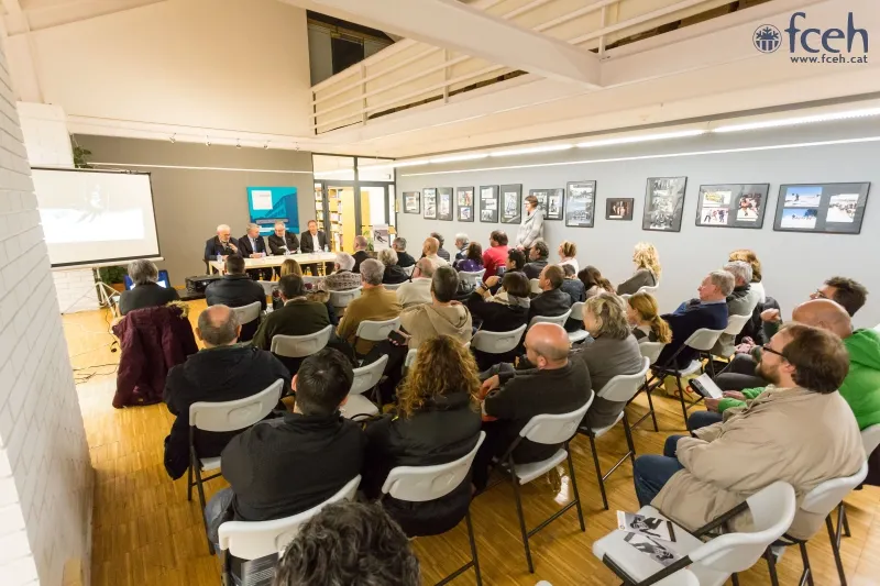 Presentació de la documentació de la FCEH a l'Arxiu Comarcal de la Cerdanya (Foto: FCEH)