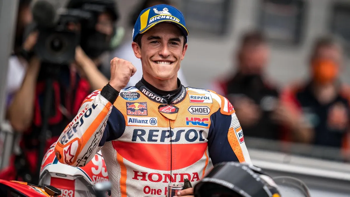 Marc Màrquez compleix deu anys a Repsol Honda