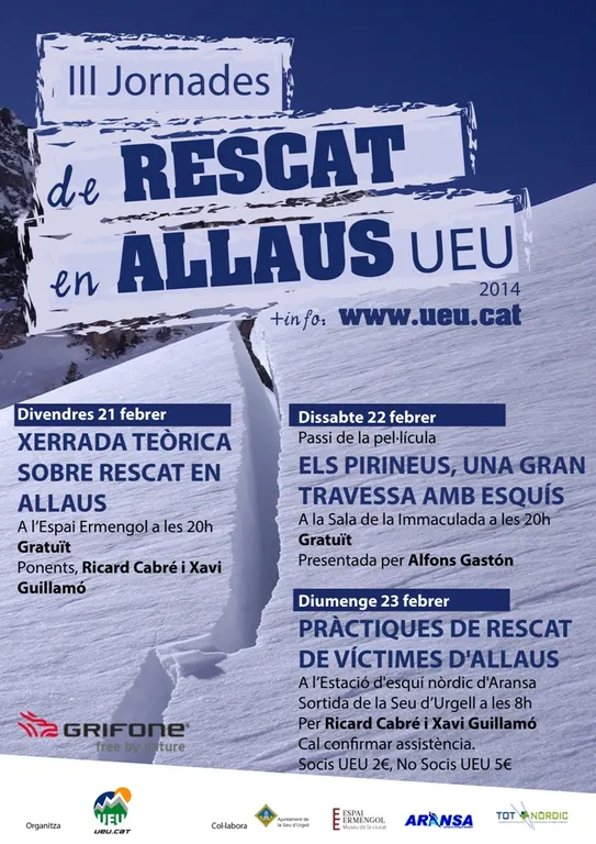 La UEU organitza les terceres Jornades de Rescat en Allaus