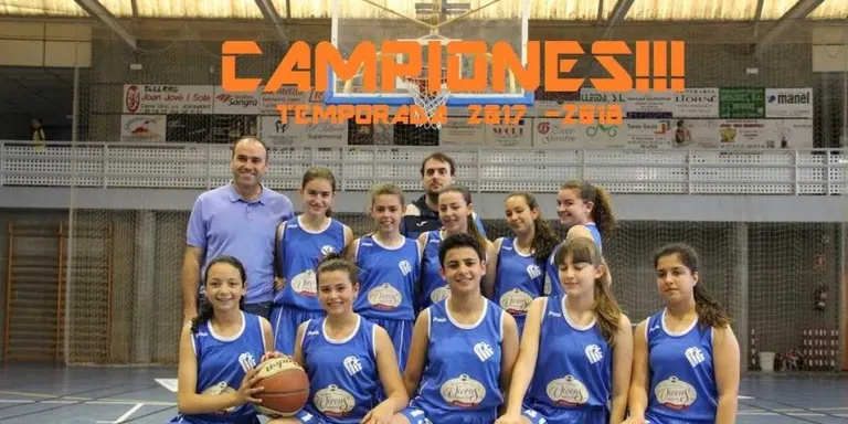 L'Infantil Femení del BAC fa història al ser Campió de la lliga nivell B