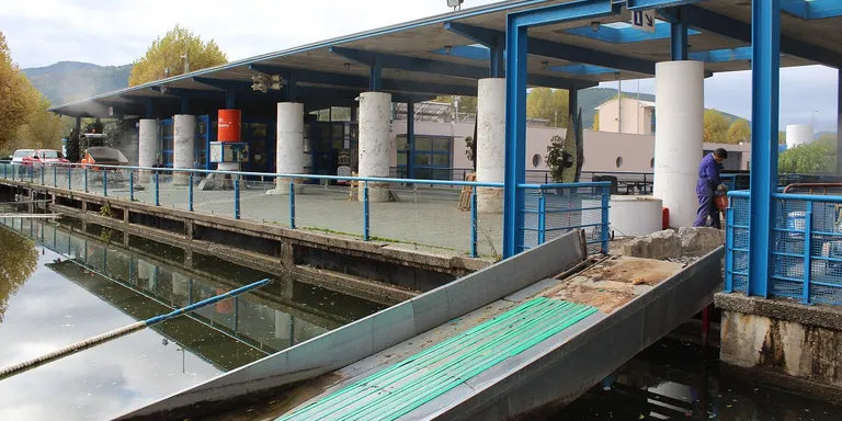 Recta final de les obres de condicionament del Parc Olímpic del Segre de la Seu d’Urgell