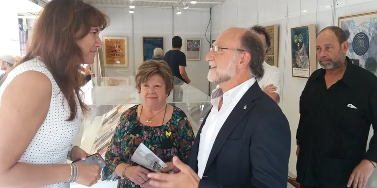 Pineda i el Centenari de Joan JosepTharrats, a Barcelona
