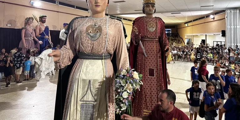 Els gegants Rosalia i Joan seran restaurats