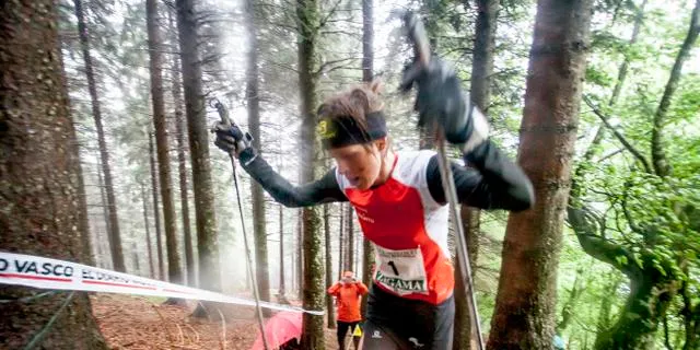 Laura Orgué, primera guanyadora del KM Vertical de Zegama