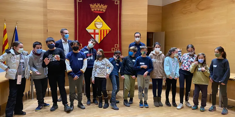 El Consell d'Infants de Caldes recupera les sessions presencials amb una primera trobada de treball