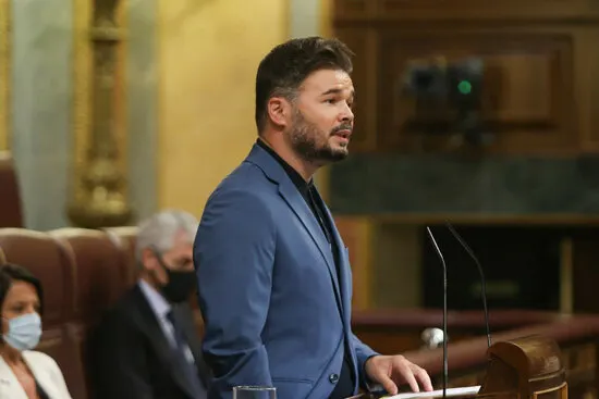 Suspès l'acte previst per ERC-JxP amb el diputat Gabriel Rufian arran de la detenció de Carles Puigdemont