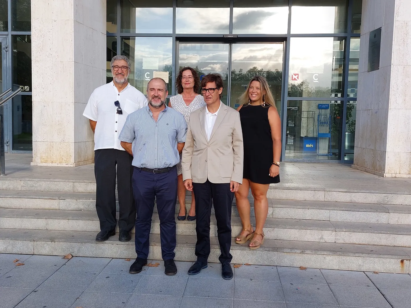 Salvador Illa: “Alfredo Clúa és un gran candidat a l’alcaldia perquè és una persona fiable i amb sentit comú”