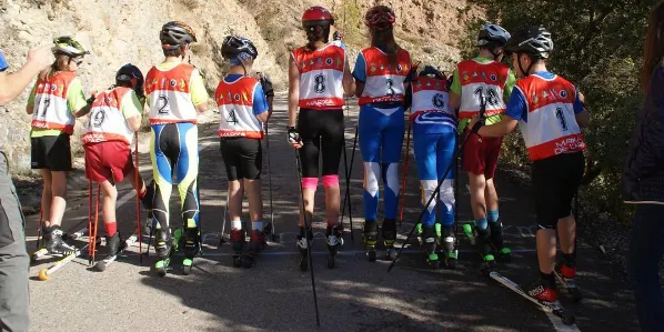 La Pujada a l’Arp proclama els campions de Catalunya d’esquí de rodes