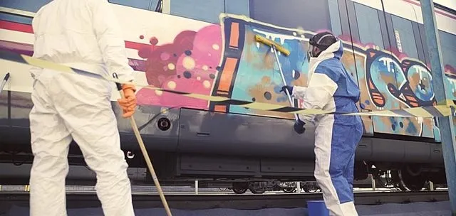 Netejar els grafits als trens de Rodalies costa 32.000 euros cada dia