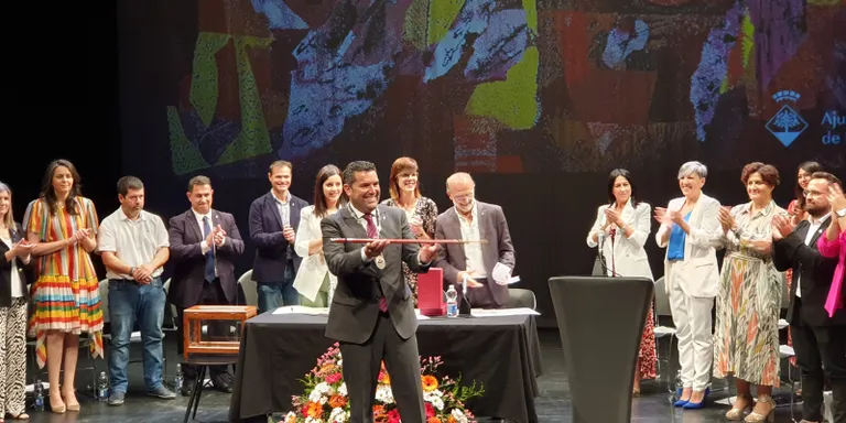 Xavier Amor és escollit de nou alcalde durant el Ple de Constitució del nou Consistori de Pineda