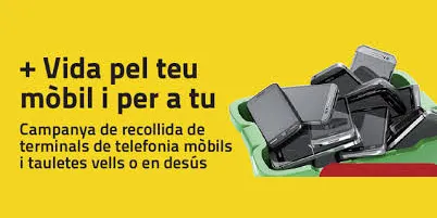 Cinquena edició a Andorra de la campanya de recollida de telèfons mòbils vells o en desús