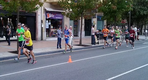 CORTES DE TRAFICO  TXINGUDI KORRIKA