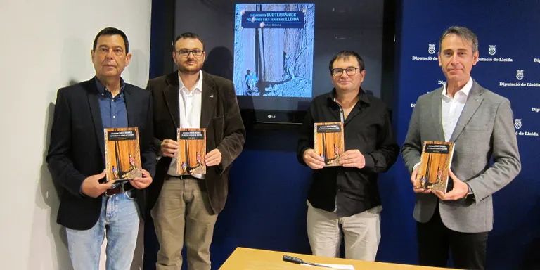 Antoni Satorra presenta un llibre sobre excursions a coves del Pirineu i les Terres de Lleida