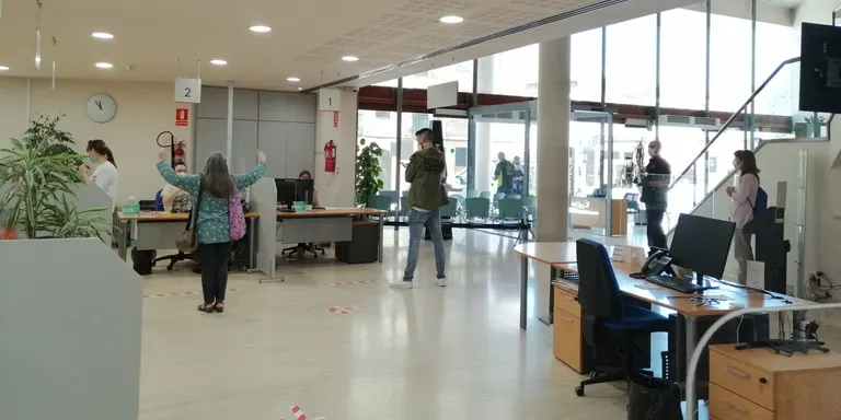 L'OAC rep 31 visites el primer dia de represa de l'atenció presencial