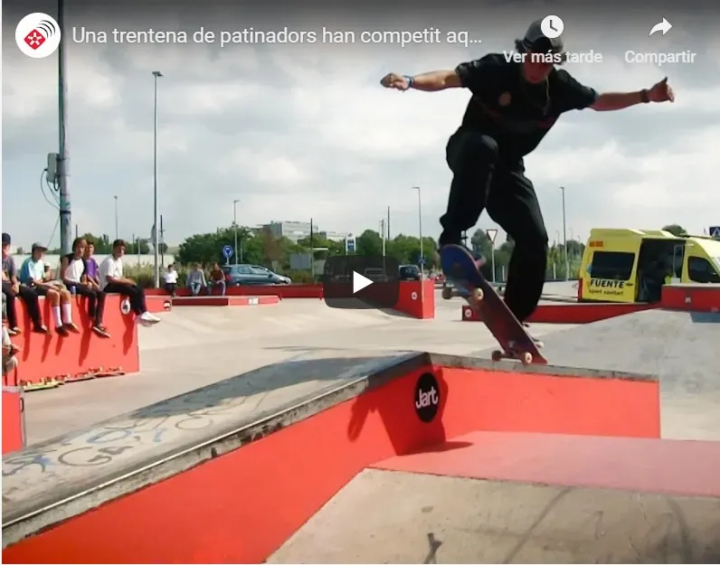 Una trentena de patinadors han competit aquest dissabte pel 6è Rubí Skate Open
