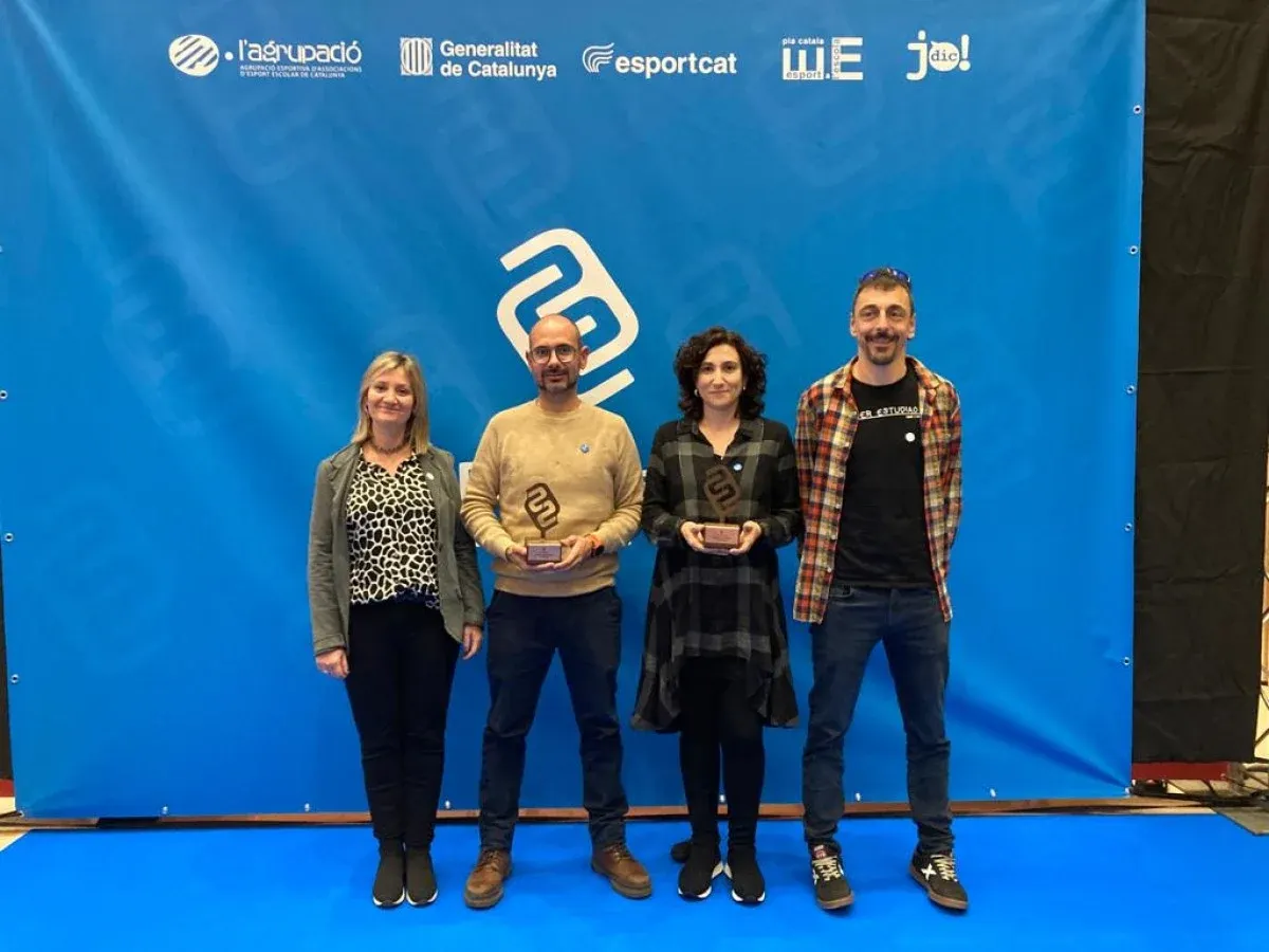 <strong>L'Escola Setelsis rep dos premis a la gala del Pla Català de l'Esport a l'escola</strong>