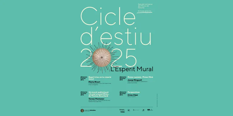 El Cicle d'Estiu del Museu de Solsona segueix el fil de l'exposició de Miró centrant-se en la creació i l'esperit mural