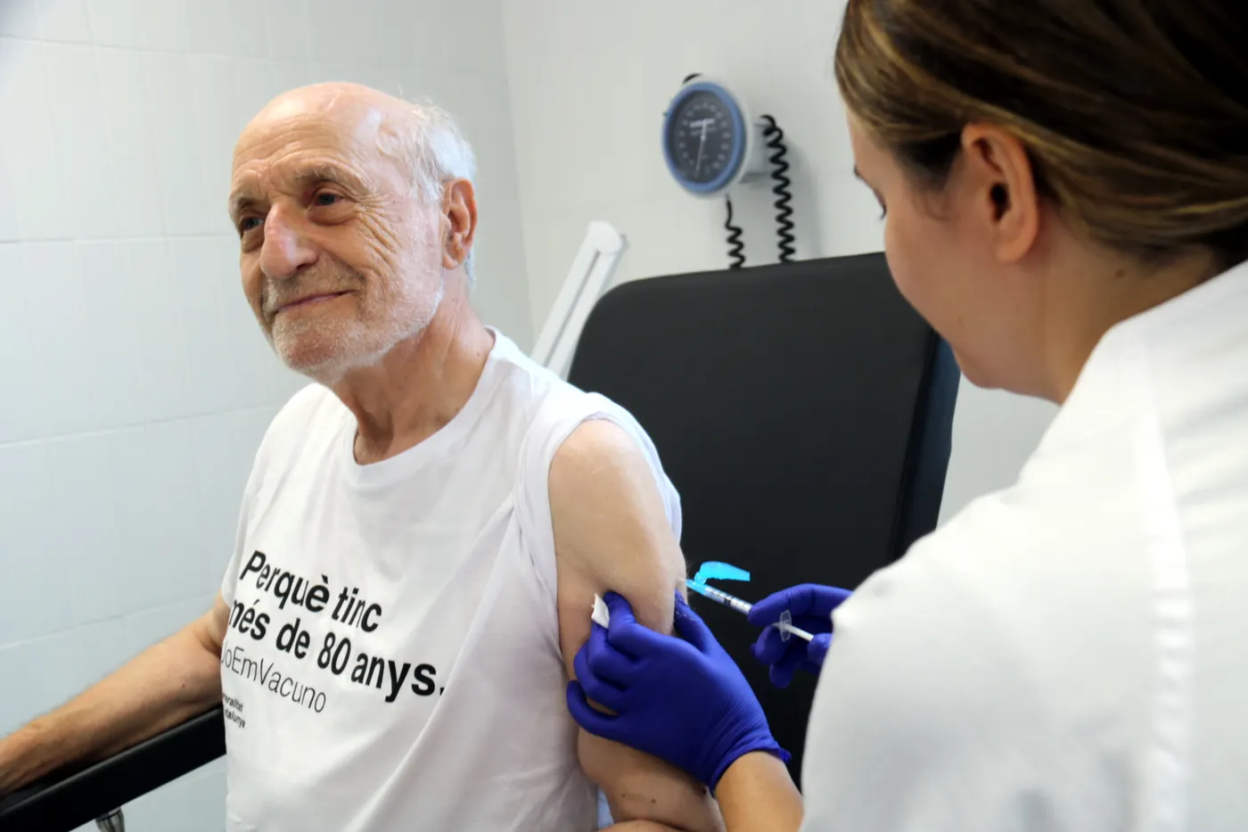 Comença la campanya de vacunació de la grip per als majors de 60 anys