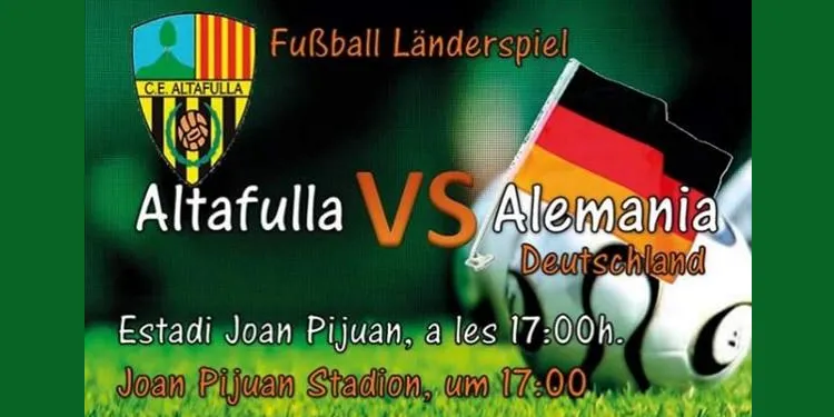 El CE Altafulla organitza aquest dissabte el tradicional partit de futbol contra Alemanya