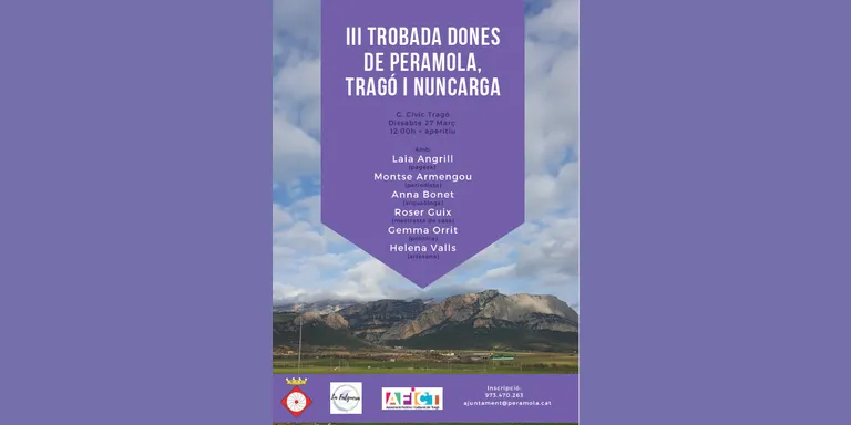 Peramola convida Montse Armengou a la seva tercera Trobada de Dones