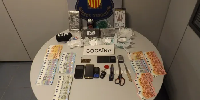 Els Mossos d'Esquadra detenen un matrimoni d’Arenys de Mar per tràfic de drogues