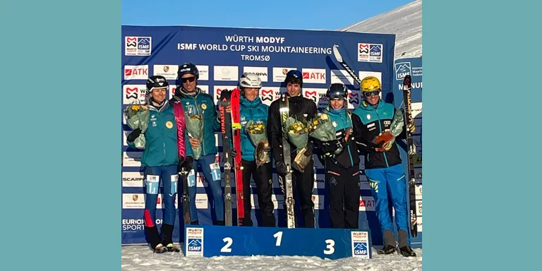 Oriol Cardona i Ana Alonso guanyen a Noruega en relleus