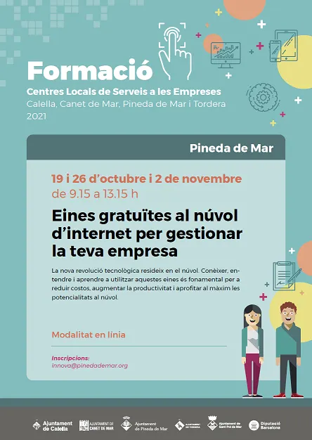 El Centre Innova impartirà cursos gratuïts i online per millorar la teva empresa