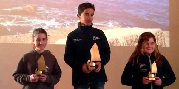 El regatista del CM Altafulla Guillem Margarit, campió del grup 2 d’Optimist en la Guíxols Cup