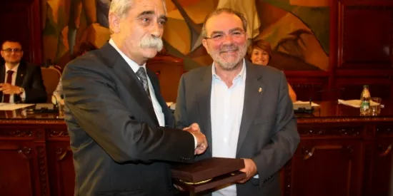 Antoni Navinés pren possessió del seu escó a la Diputació de Lleida
