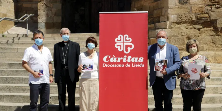 Càritas d'Urgell, Solsona i Lleida van augmentar un 25% la prestació d'ajudes al 2020