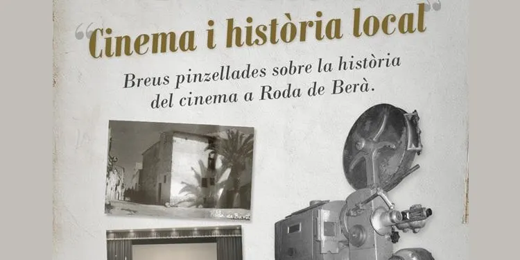 La vinculació de Roda de Berà amb el cinema es plasma en una exposició que acull la Biblioteca Joan Martorell Coca