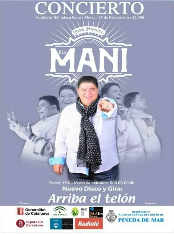El Mani actua a Pineda amb motiu del Dia d'Andalusia