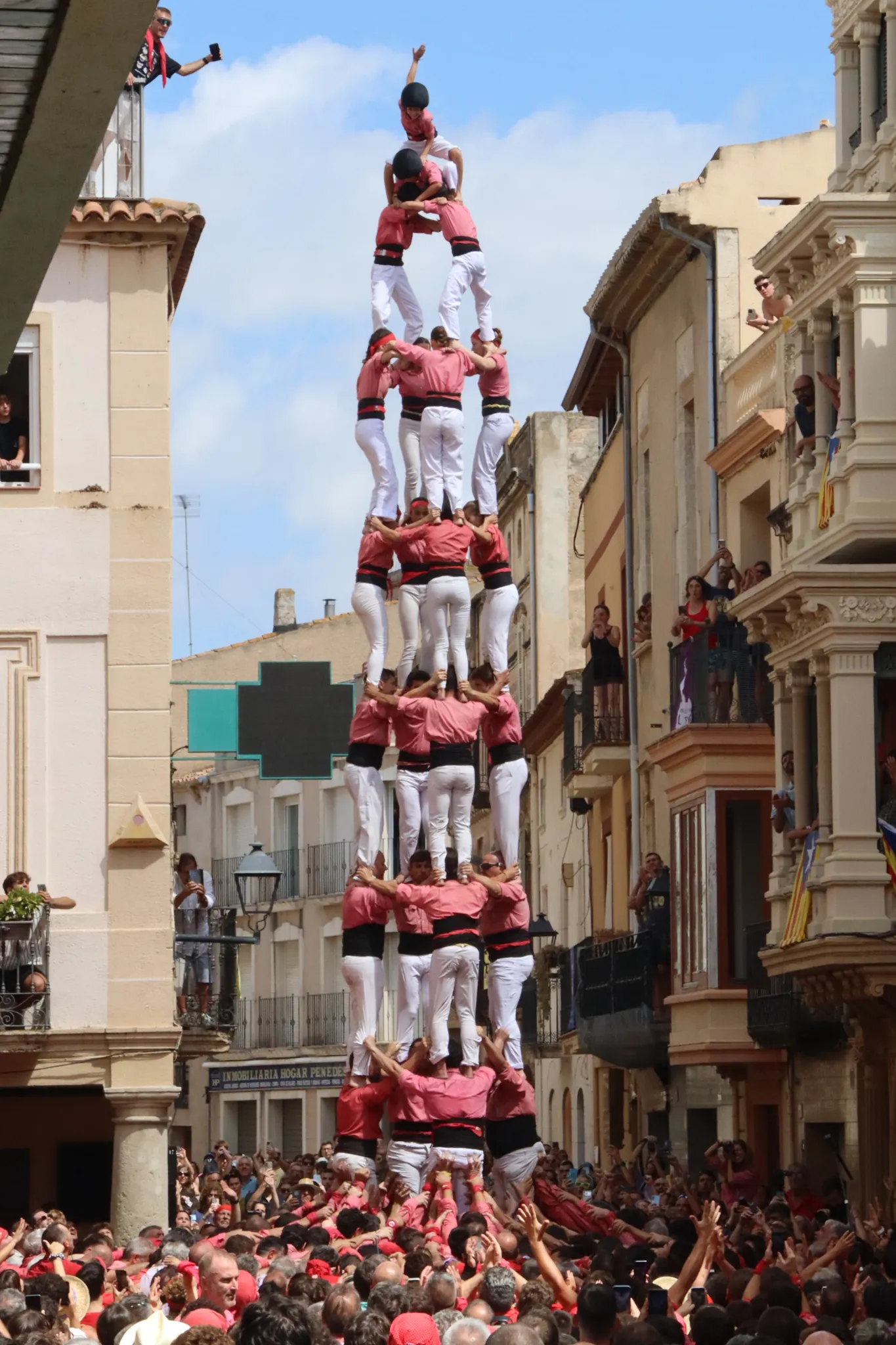 La Colla Vella confirma el domini amb el 4de9 net a l'Arboç