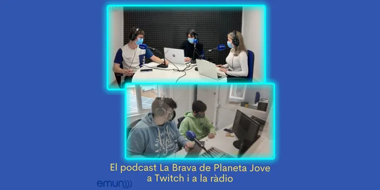 Sinergia entre Planeta Jove i EMUN FM Twitch + Ràdio