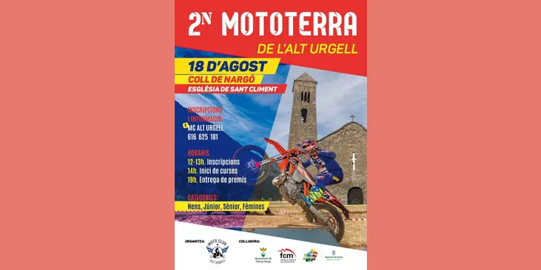 El 2n Mototerra de l'Alt Urgell es disputa a Coll de Nargó