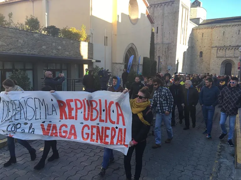 Els CDR de l'Alt Urgell i la Cerdanya completen una setmana de mobilitzacions