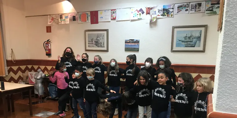Cantada de Nadales coral infantil QUINTICANTA