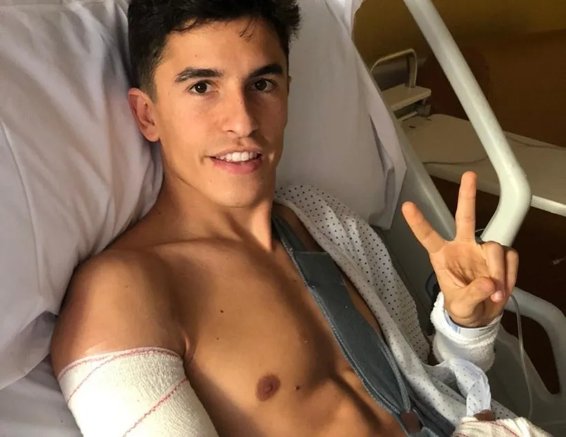 Marc Márquez es recupera de la seva tercera operació